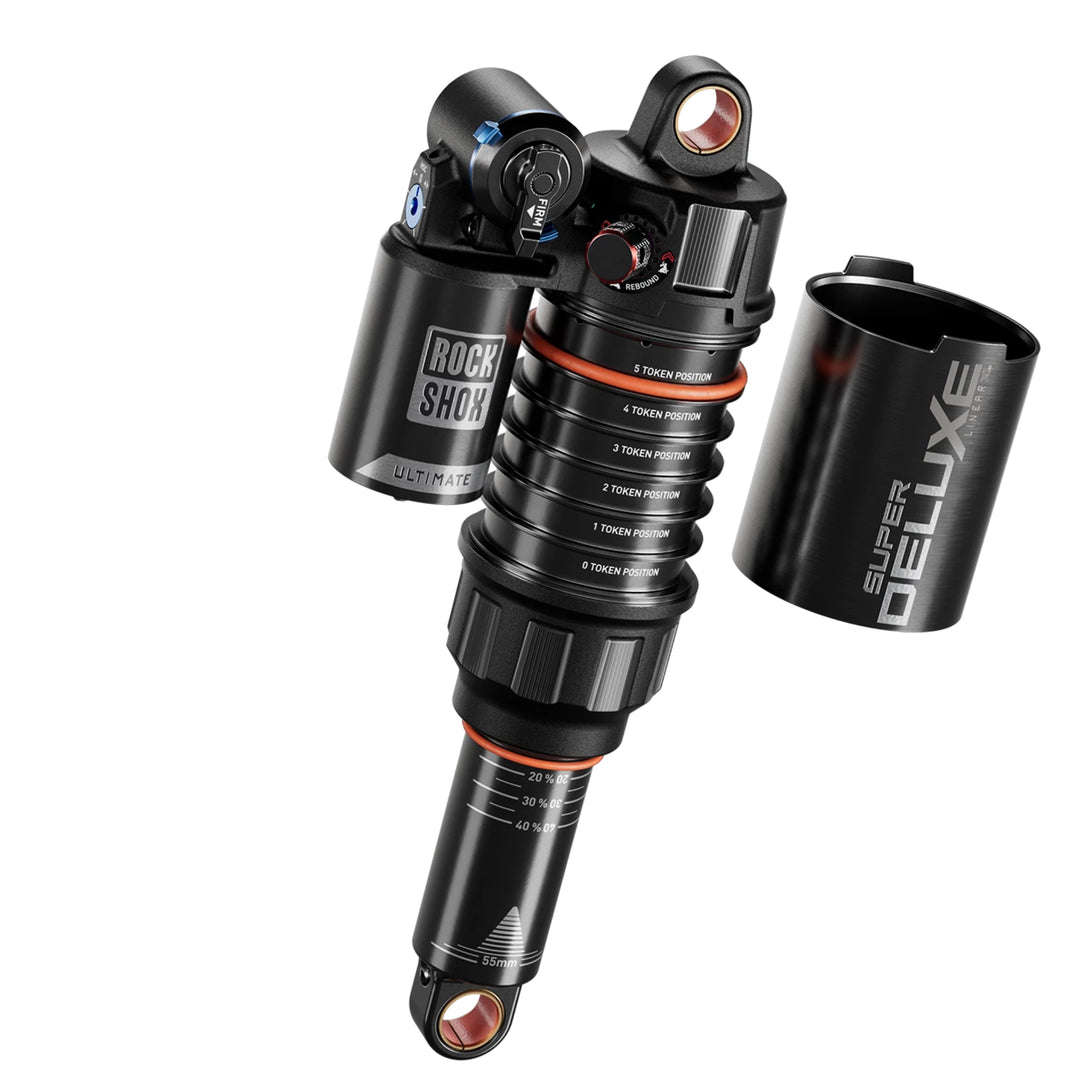 Super Deluxe Air Ultimate LinearXL RC2T Shock Token Adjustment
