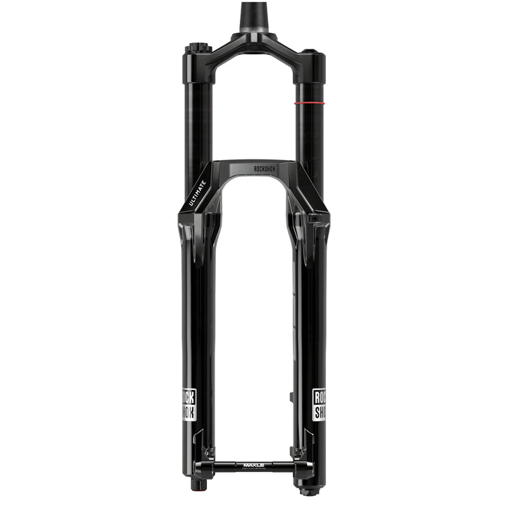 Rockshox ZEB Ultimate LinearXL Charger 3.2 RC2 Fork Gloss Black Front