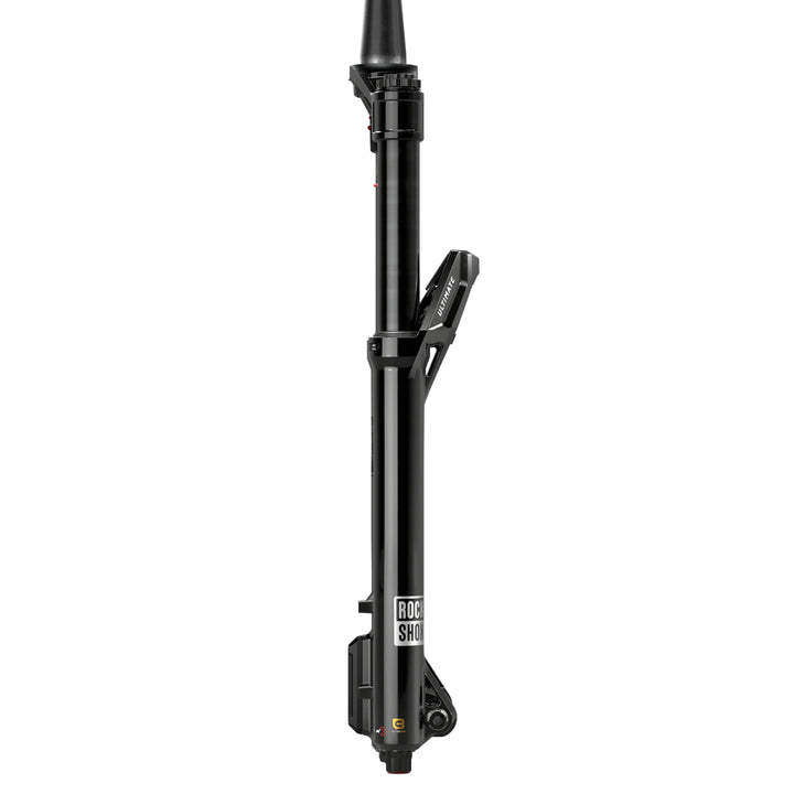 Rockshox ZEB Ultimate LinearXL Charger 3.2 RC2 Fork Gloss Black Side