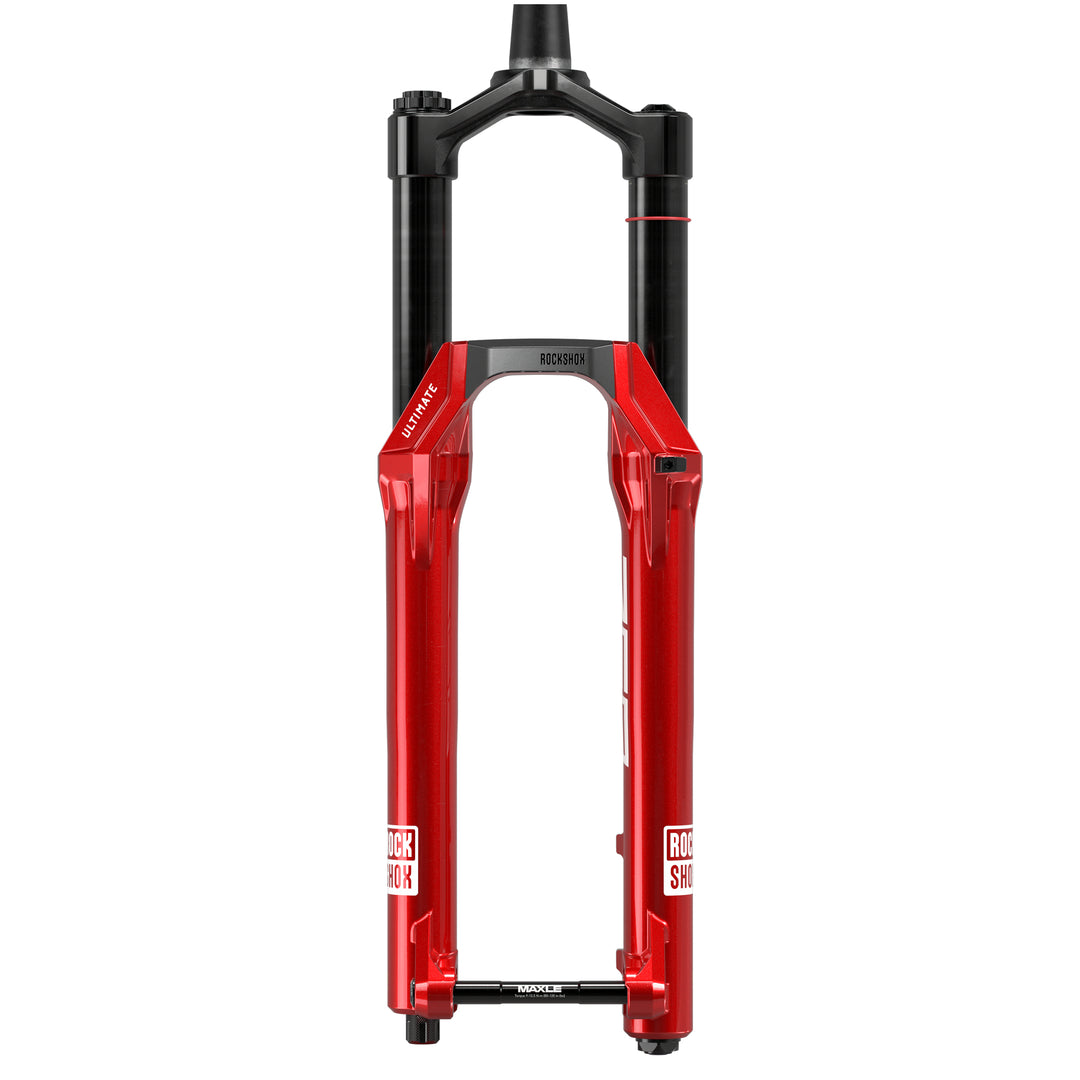 Rockshox ZEB Ultimate LinearXL Charger 3.2 RC2 Fork Electric Red Front