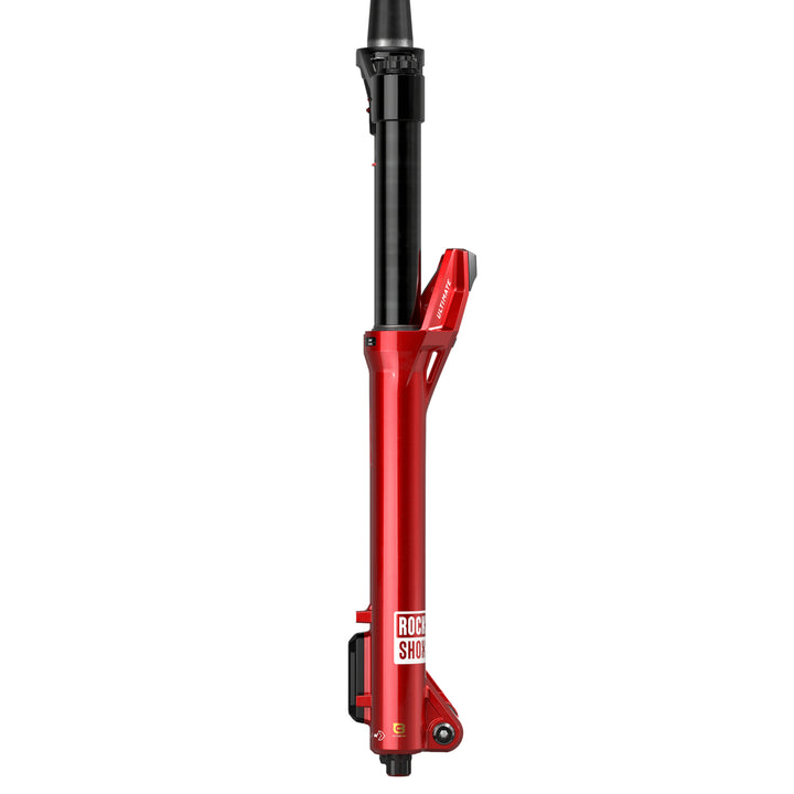 Rockshox ZEB Ultimate LinearXL Charger 3.2 RC2 Fork Electric Red Side
