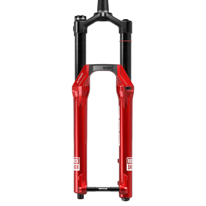 Rockshox ZEB Ultimate Flight Attendant B1 LinearXL Charger 3.2 RC2 Fork Electric Red Front