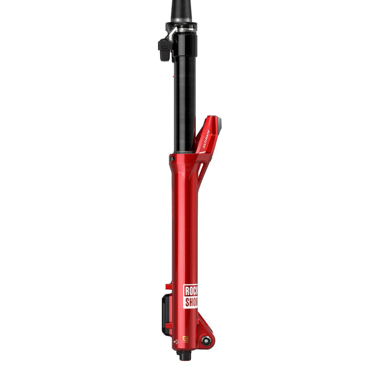 Rockshox ZEB Ultimate Flight Attendant B1 LinearXL Charger 3.2 RC2 Fork Electric Red Front Side