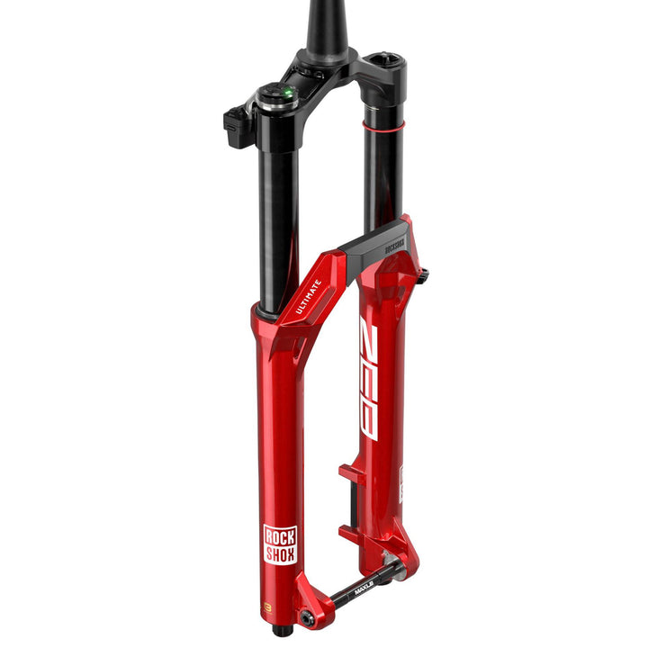 Rockshox ZEB Ultimate Flight Attendant B1 LinearXL Charger 3.2 RC2 Fork Electric Red