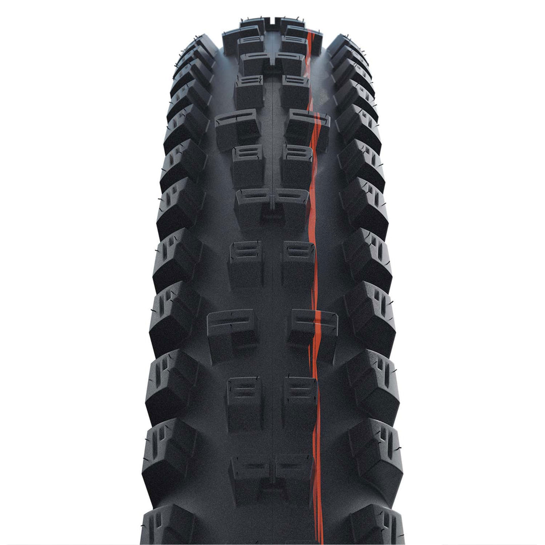 Schwalbe Tacky Chan Gravity Pro TLR Radial Soft Compound Mountain Bike Tyre Tread