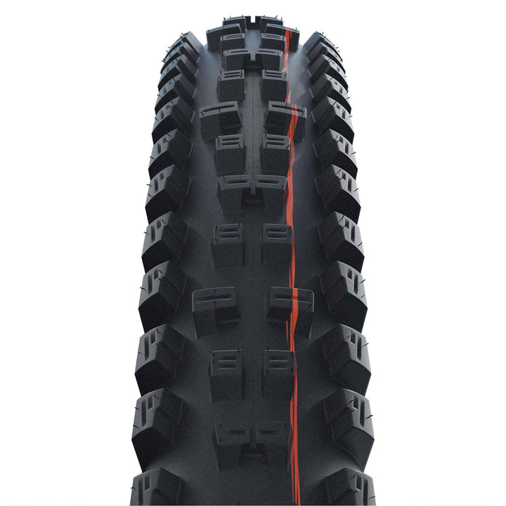 Schwalbe Tacky Chan Gravity Pro TLR Radial Soft Compound Mountain Bike Tyre Tread