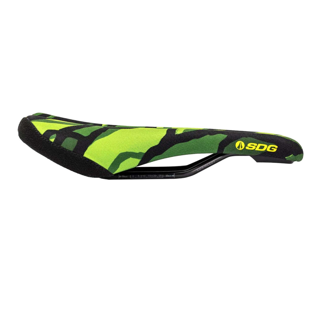 SDG Bel Air V3 Terra Firma Hasie Mountain Bike Saddle Green Side