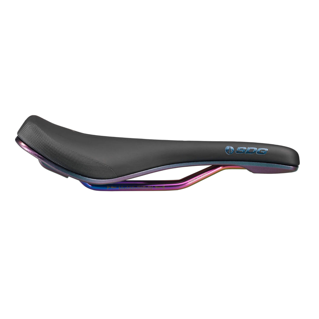 SDG Bel Air V3 Max Lux Alloy Mountain Bike Saddle Oils Slick Side
