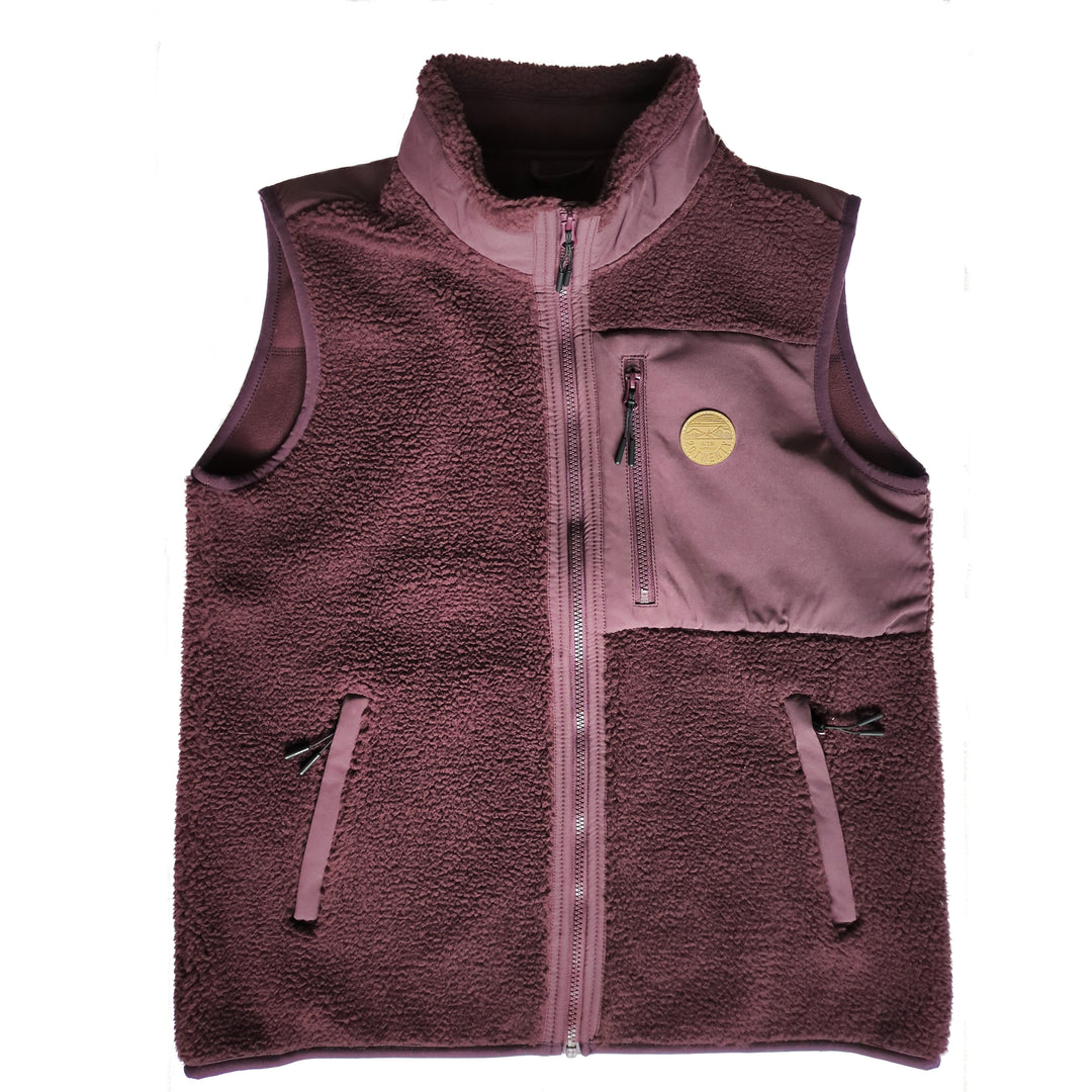 20Twenty Recycled Polyester Sherpa Fleece Red