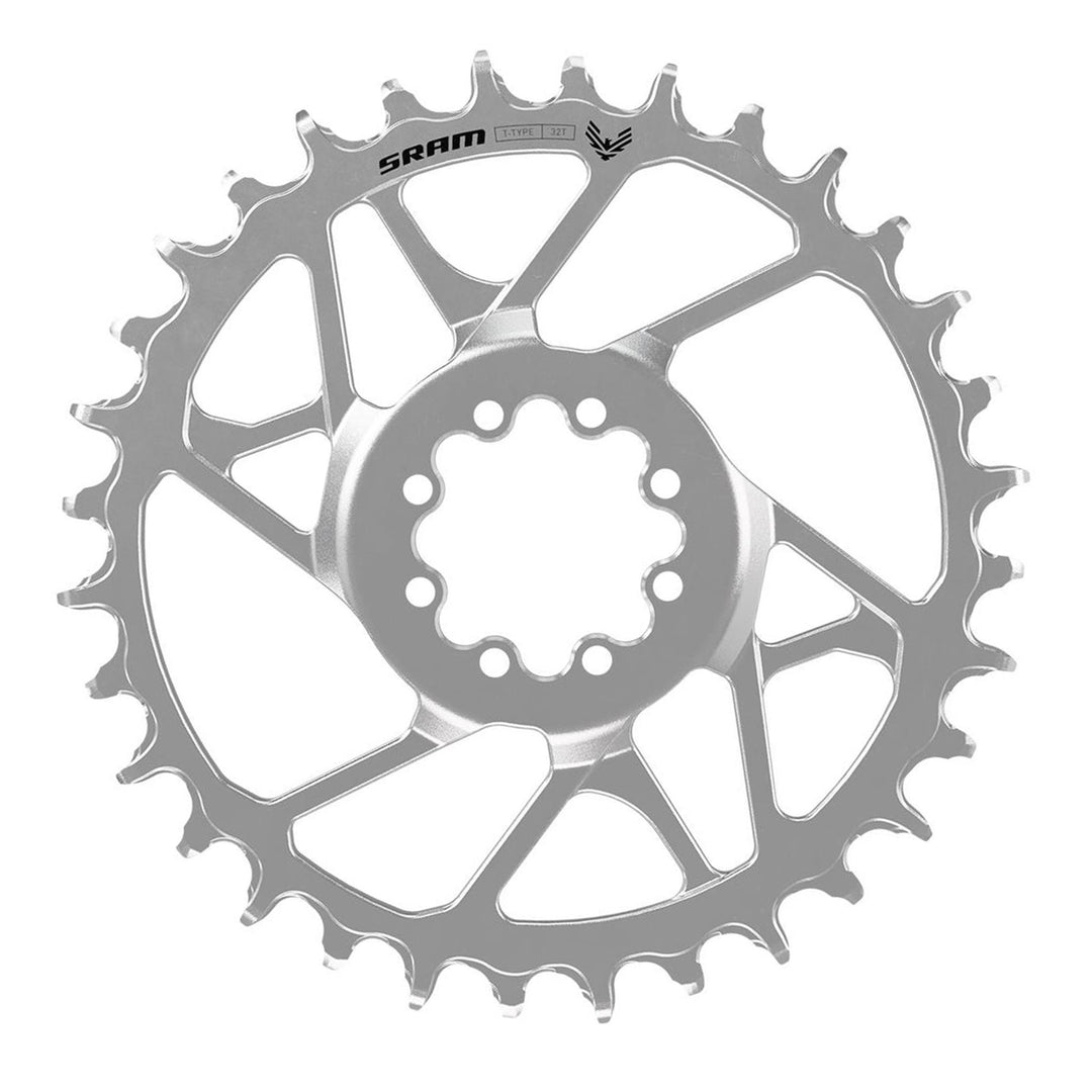 SRAM Eagle 90 Transmission Steel Direct Mount Chainring Silver