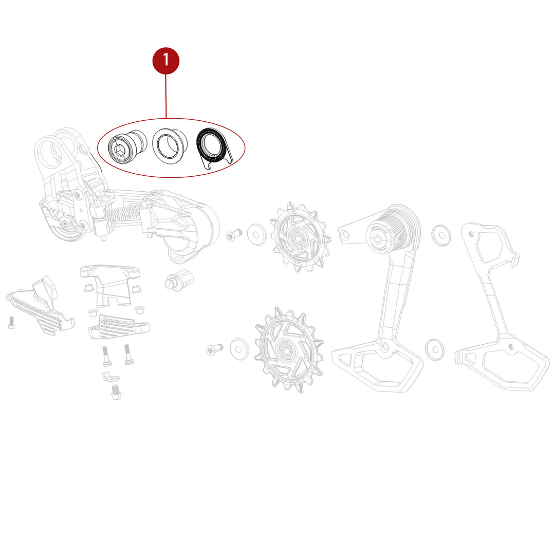 SRAM Full Mount Derailleur Bolt Kit