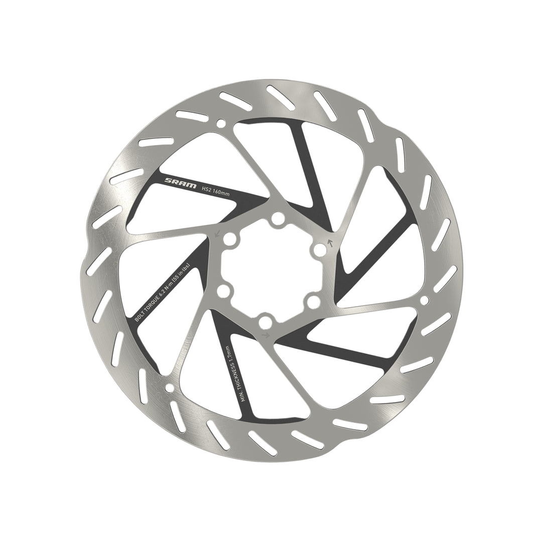 SRAM HS2 Mountain Bike Brake Disc 6 Bolt 160mm
