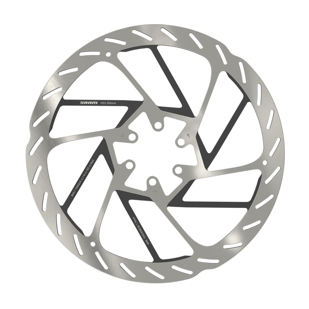 SRAM HS2 Mountain Bike Brake Disc 6 Bolt 200mm
