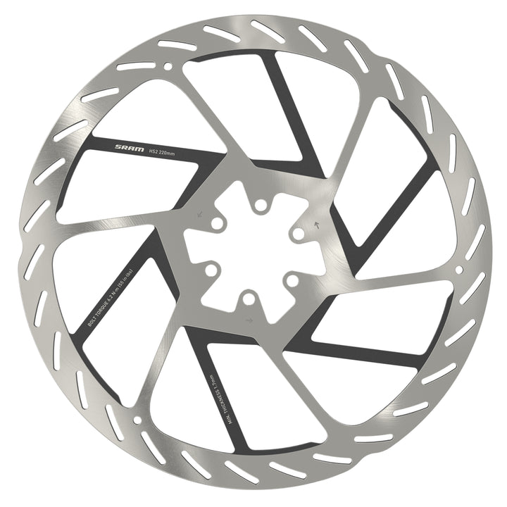 SRAM HS2 Mountain Bike Brake Disc 6 Bolt 220mm