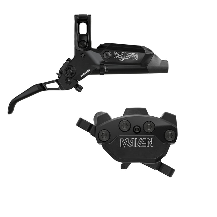 SRAM Maven Silver Mountain Bike Disc Brake Lever and Caliper
