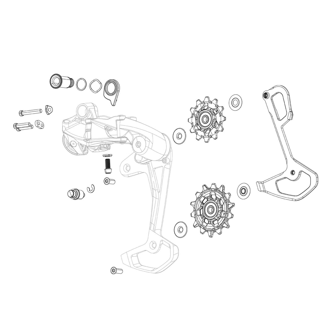 SRAM Transmission Rear Mech Spares