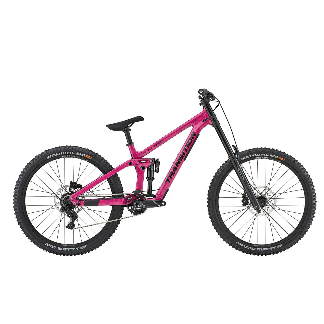 Transition Bottlerocket Dual Crown Mountain Bike Disco Flamingo Pink