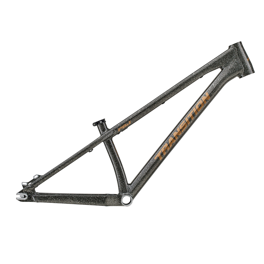 Transition PBJ Dirt Jump Bike Frame Acid Bath Grey
