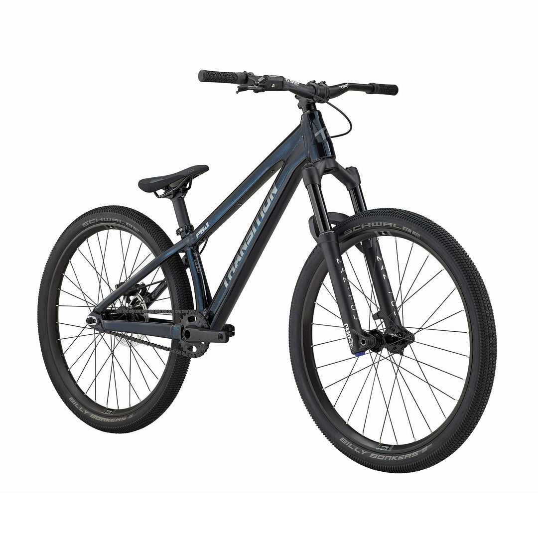 Transition PBJ Jr Dirt Jump Bike Acid Obsidian Blue Front
