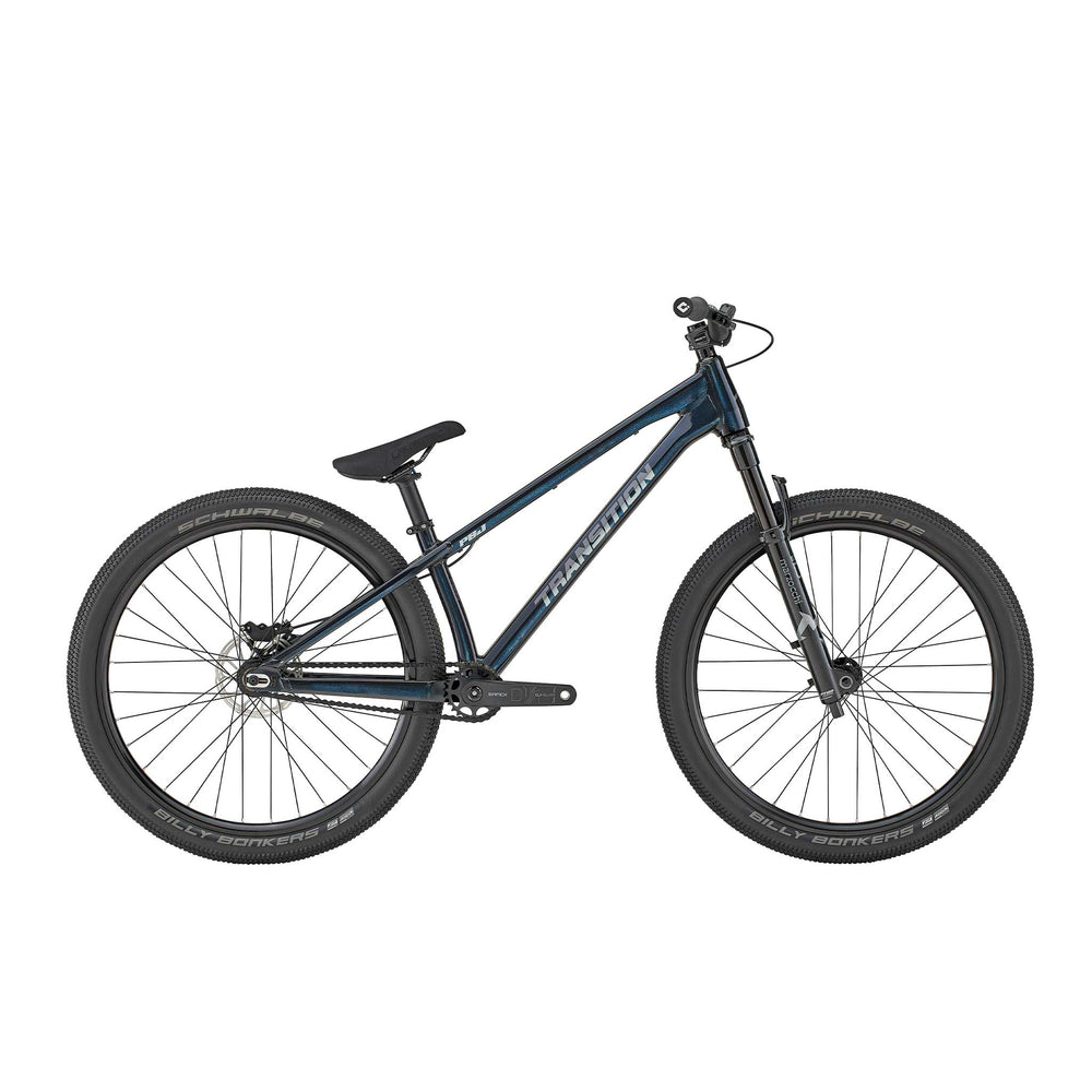 Transition PBJ Dirt Jump Bike Acid Obsidian Blue
