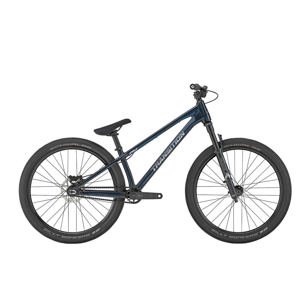 Transition PBJ Dirt Jump Bike Acid Obsidian Blue

