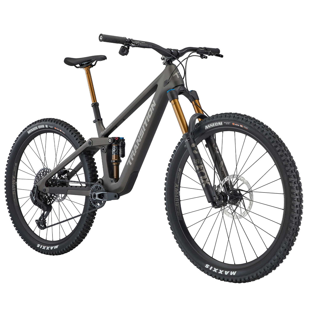 Transition Sentinel Carbon X0 AXS Mountain Bike Graphite Grey Front
