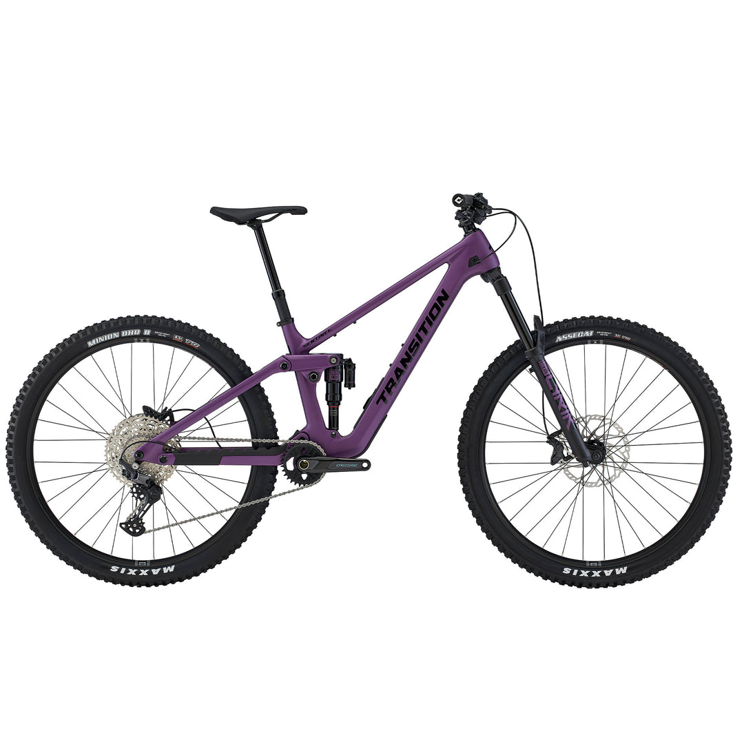 Transition Sentinel Carbon Deore Bike Deep Purple