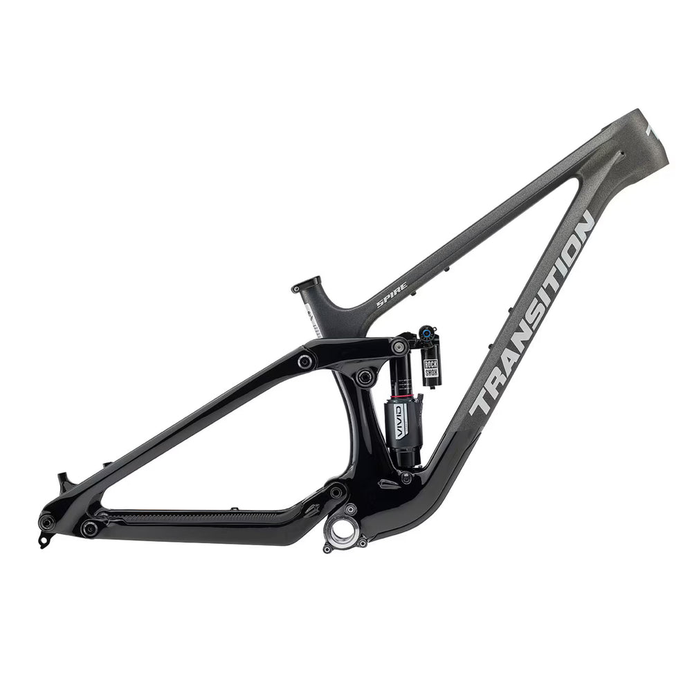Transition Spire Carbon Mountain Bike Frame Galactic Black