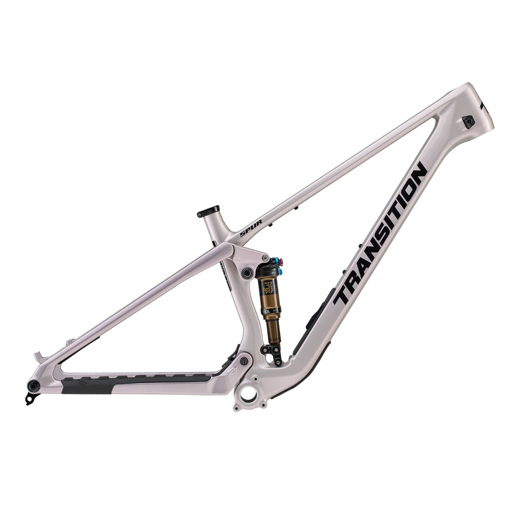 Transition Spur Carbon Mountain Bike Frame Frostberry Grey