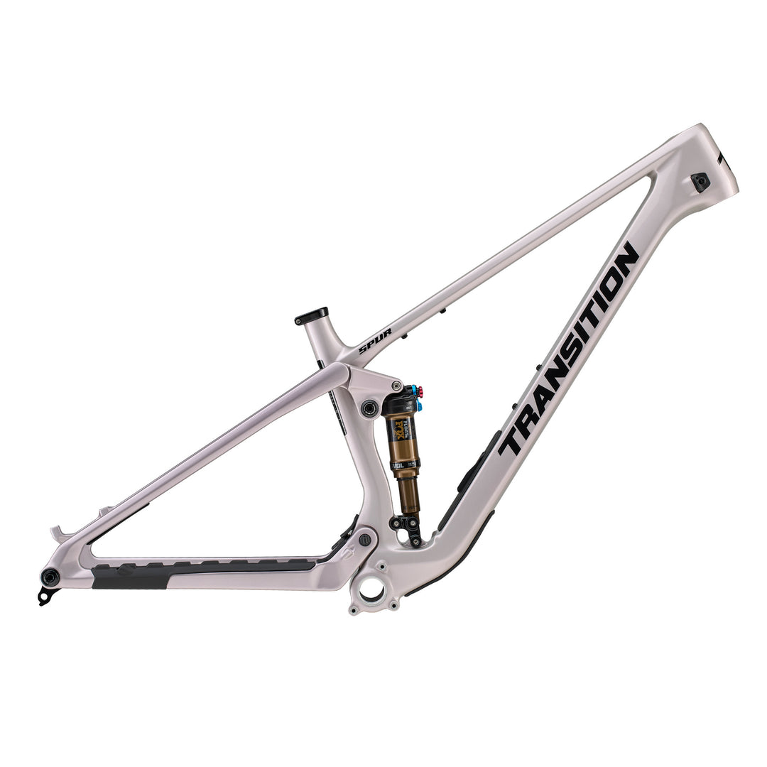 Transition Spur Carbon Mountain Bike Frame Frostberry Grey