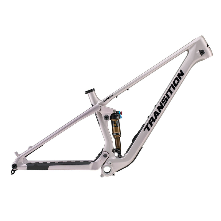Transition Spur Carbon Mountain Bike Frame Frostberry Grey
