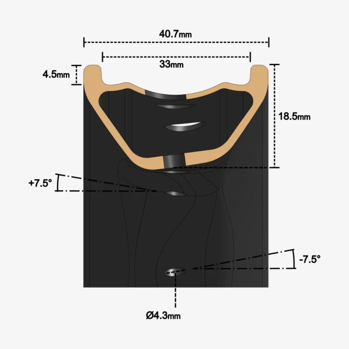 Fuse eMTB Carbon Rim