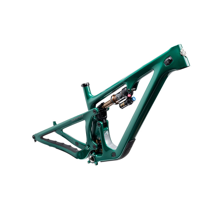 Yeti SB140 Mountain Bike Frame Emerald Green Front View