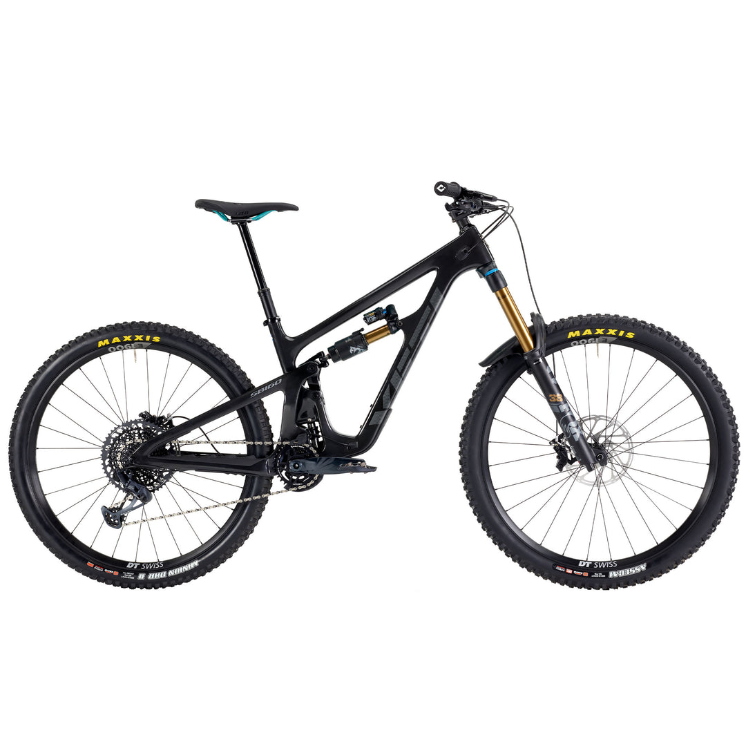 Yeti SB160 C2 Factory Raw Carbon/ Turquoise Mountain Bike