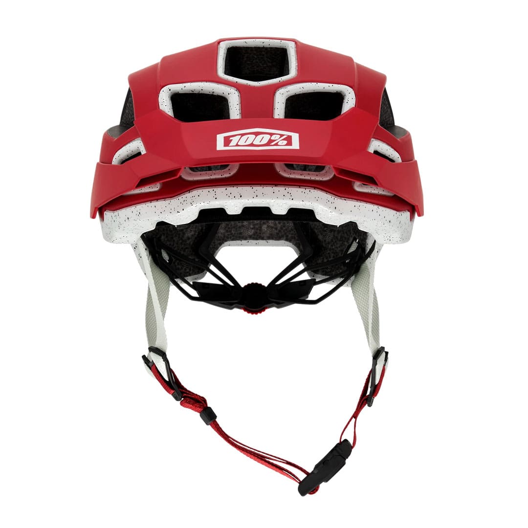 100% Altec Helmet Deep Red Front