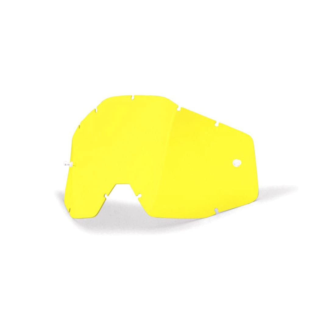100% Accuri Racecraft Strata Replacement Lens Yellow