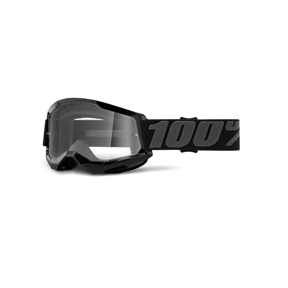 100% Strata 2 Goggles Black