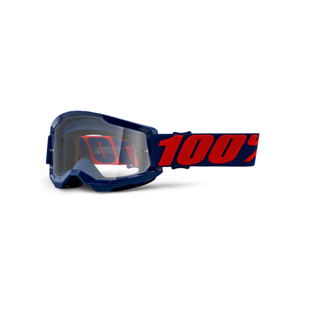 100% Strata 2 Goggles Navy