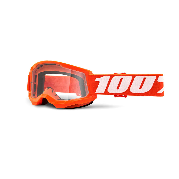 100% Strata 2 Goggles Orange
