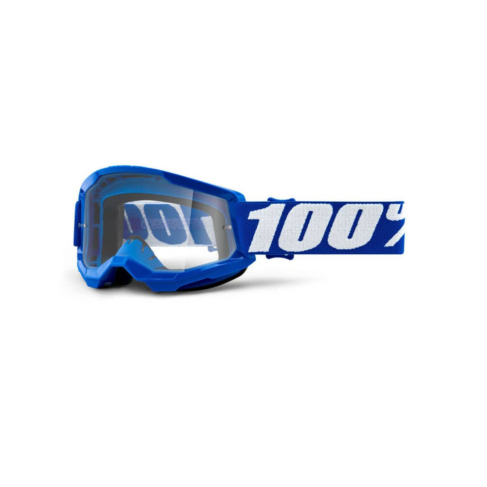 100% Strata 2 Youth Goggles Blue