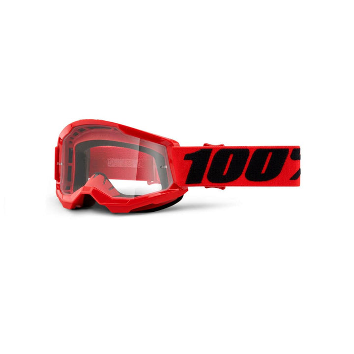 100% Strata 2 Youth Goggles Red