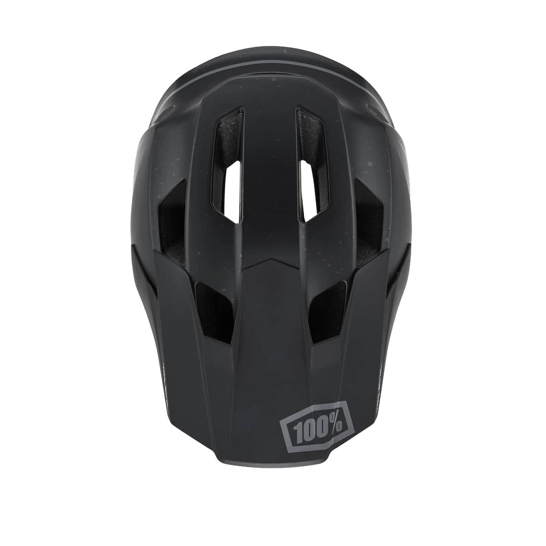 100% Trajecta Full Face Enduro Helmet Top