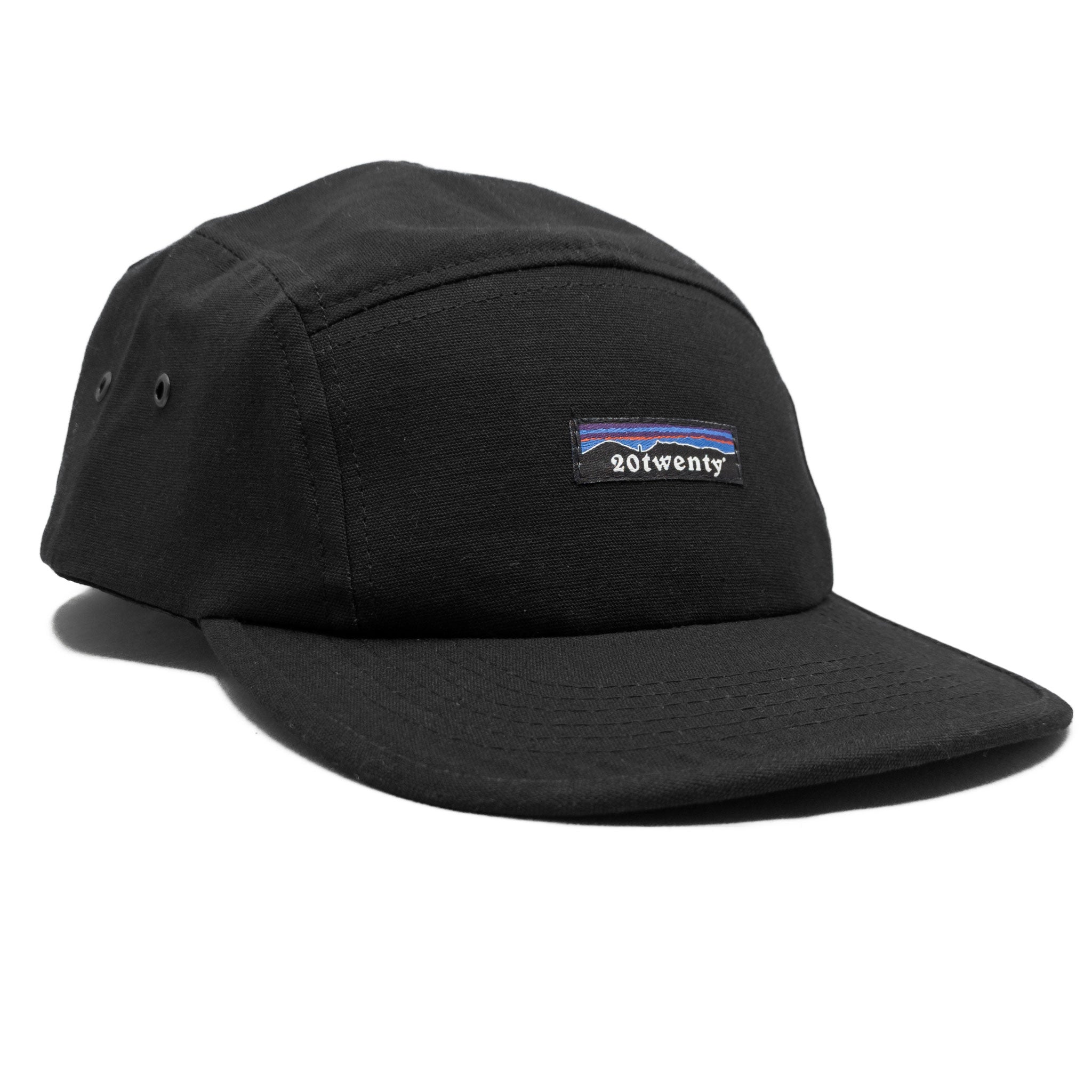 20Twenty Pat Hat Black