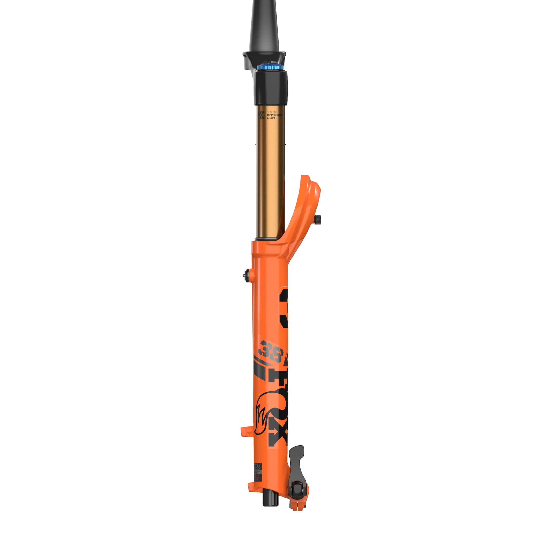 Fox 38 Factory Grip 2 Forks 2022 Orange Side