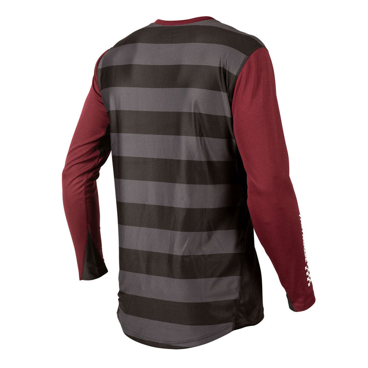 Fasthouse Alloy Block Jersey Maroon Back