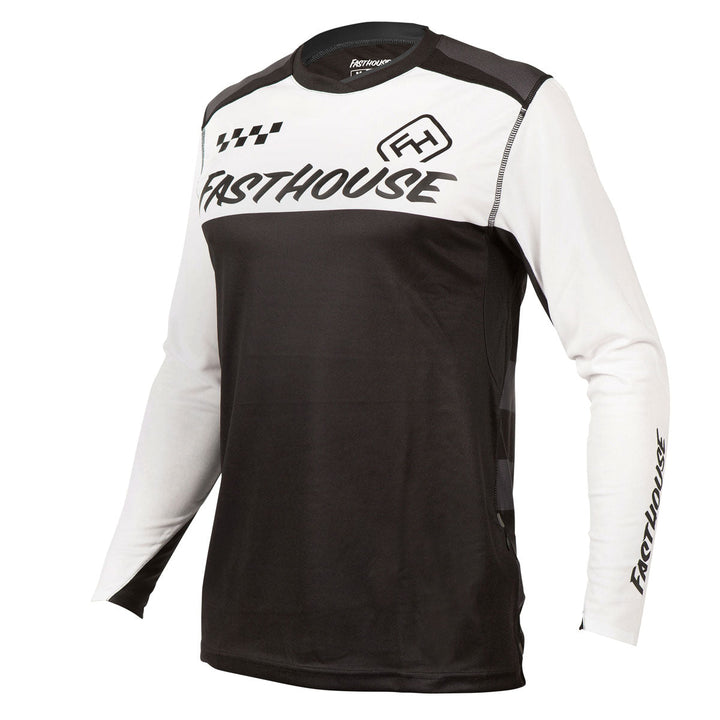 Fasthouse Alloy Block Jersey White Front