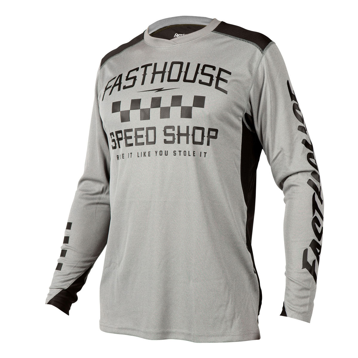 Fasthouse Alloy Roam Jersey Grey Front