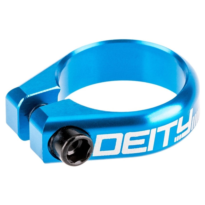 Deity Circuit Mountain Bike Seat Clamp in Blue