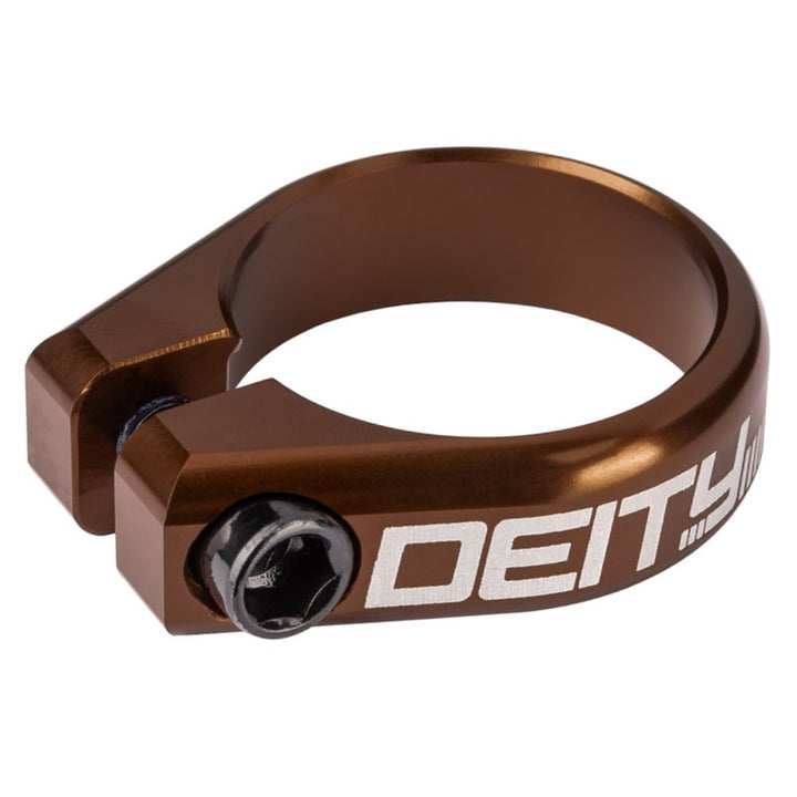 Deity Circuit Mountain Bike Seat Clamp in Bronze