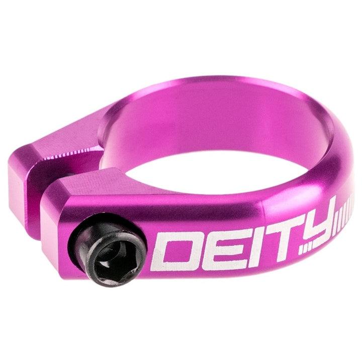 Deity Circuit Mountain Bike Seat Clamp in Purple